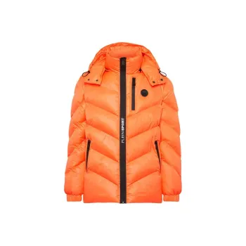 PLEIN SPORT Logo patch Puffer Jacket