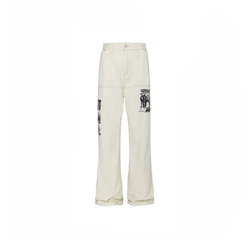 Extreme Turbo Jeans Unisex Light Apricot-0