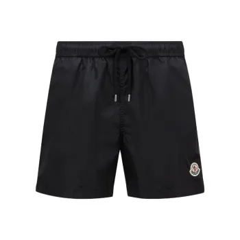 Moncler Appliqué Swim Shorts