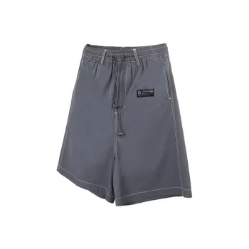 UNVESNO Loose Fit Shorts Unisex Gray