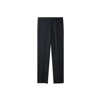 HLA Suit Trouser Men's Navy Blue Pattern