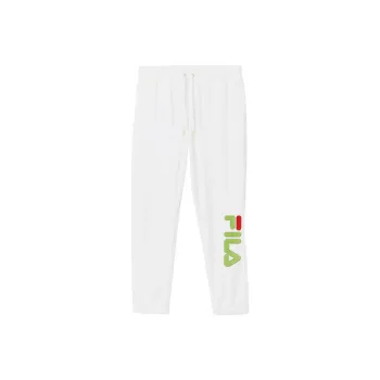 FILA Mansur Casual Pants Unisex White/Forest Green/Red
