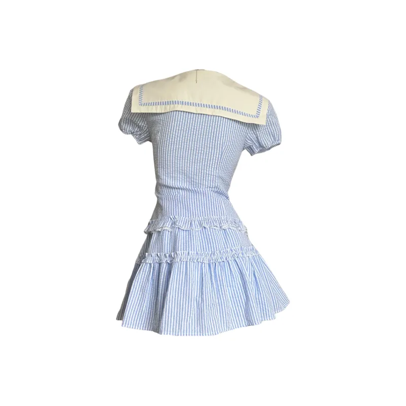 ARIADNAW STUDIO Skirt Set Women's Blue Set-1