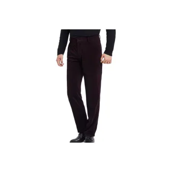 BRAUN BUFFEL Suit Trouser Men's Burgundy