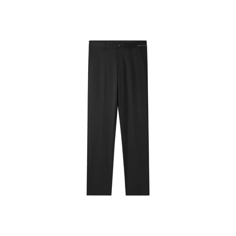 HLA Elegant Embroidered Slim Fit Stretch Suit Trouser Men's-2