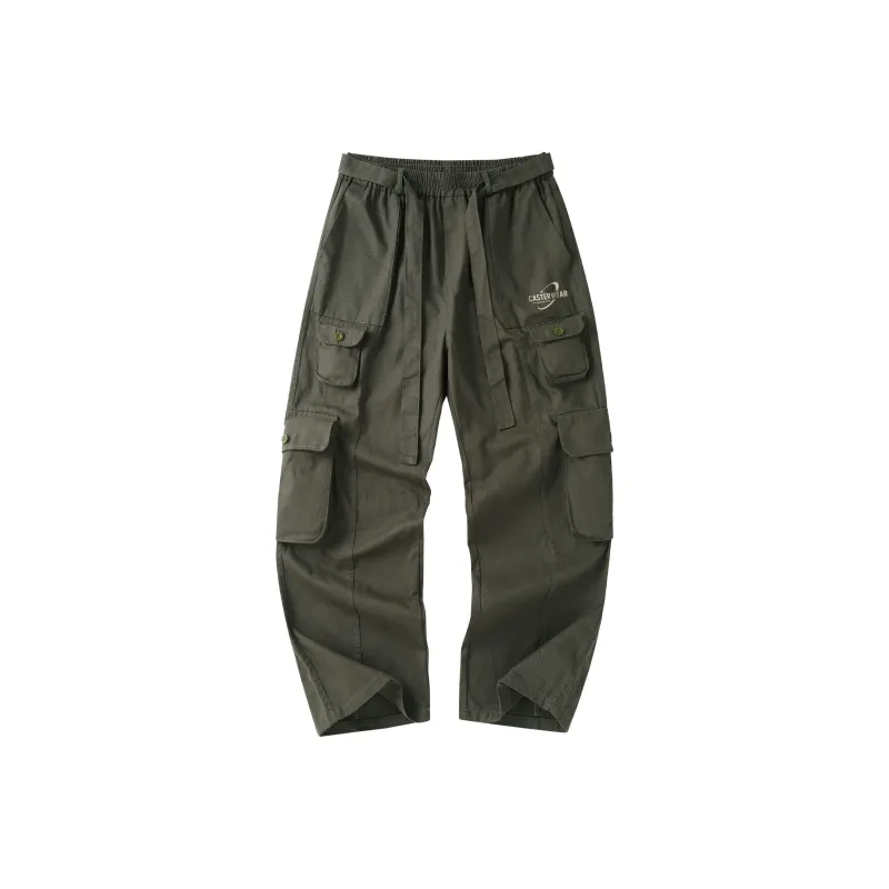 CASTERWEAR Casual Pants Unisex Gray-0