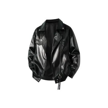 David Bakken Leather Jacket Unisex Black