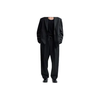 ZARA Suit Trousers Men Black