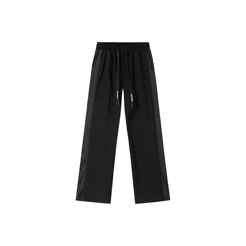 XINYINSU 24FW Casual Pants Unisex Black-0