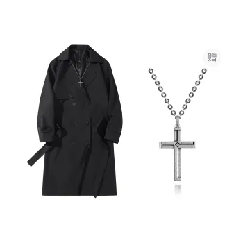 A.X.S.K x Lost N Forbidden Trench Coat Unisex