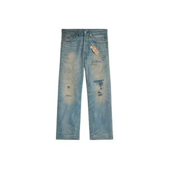 Double RL Jeans Men Blue