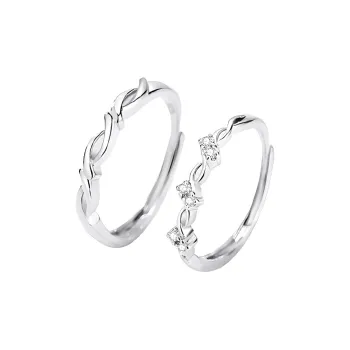DAWO 999 Fine Silver Rings Unisex