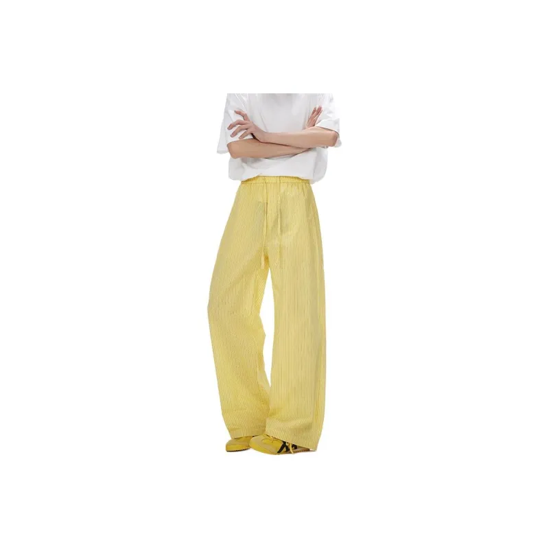 KONZEN· Casual Pants Unisex Apricot-8