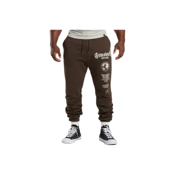 GYMSHARK Knitted Sports Pants Men's Brown