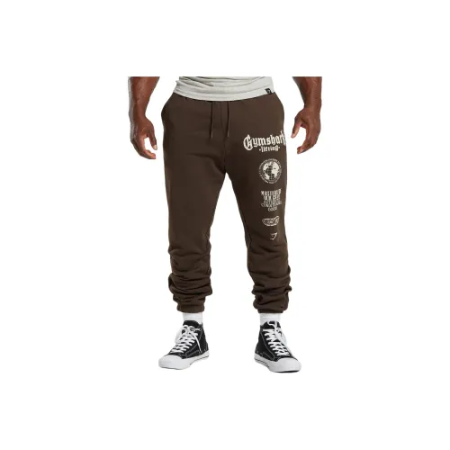 GYMSHARK Knitted Sports Pants Men's Brown