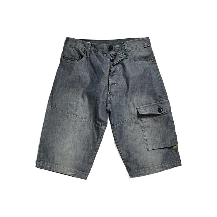 G-STAR RAW Denim Shorts Men Light Blue Gray-0