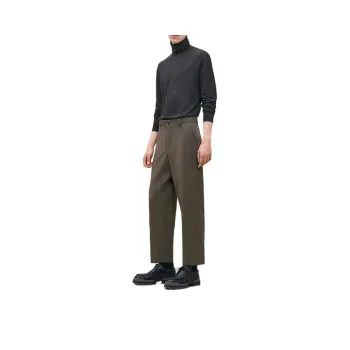 HERMES FW24 Casual Pants Men's Brown