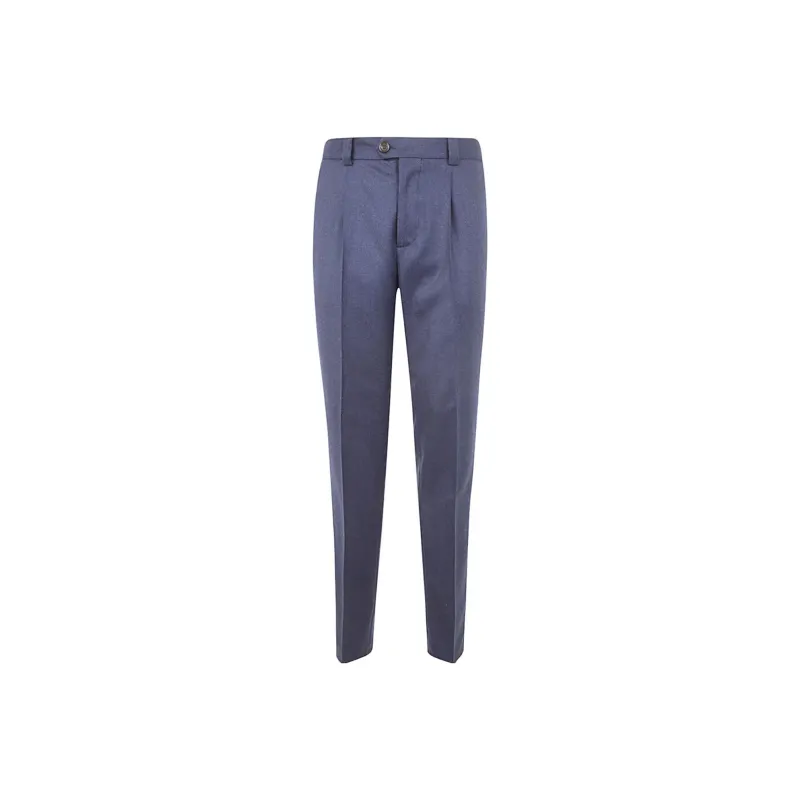 Brunello Cucinelli Straight Leg Tailored Pants-0