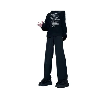 K411 Casual Pants Unisex Black