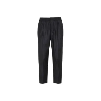 AMIPARIS Paris Straight Leg Striped Trousers