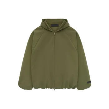 Fear Of God Essentials Hooded Bomber Jacket