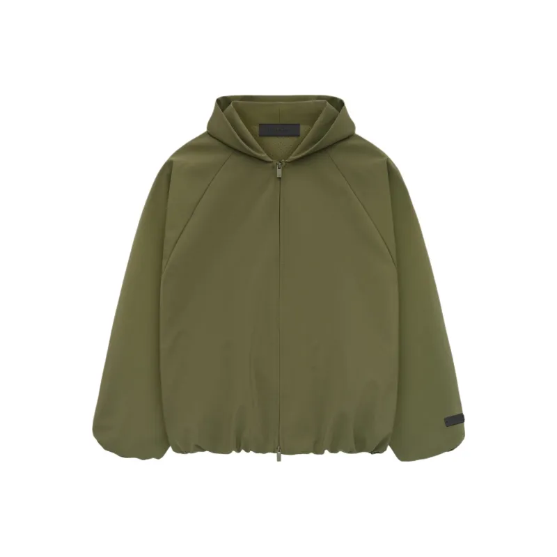 Fear Of God Essentials Hooded Bomber Jacket-0