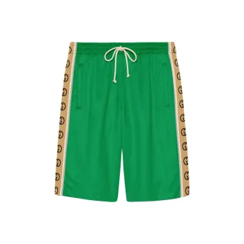 GUCCI Casual Shorts Men Green