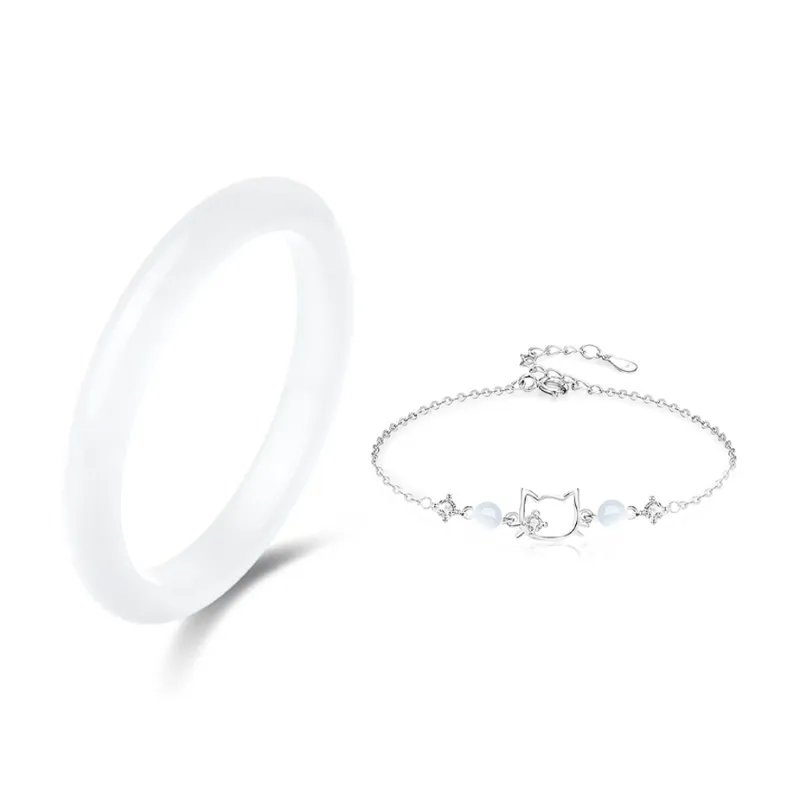 GIFU Glass Cat Eye Bangles Women's-0