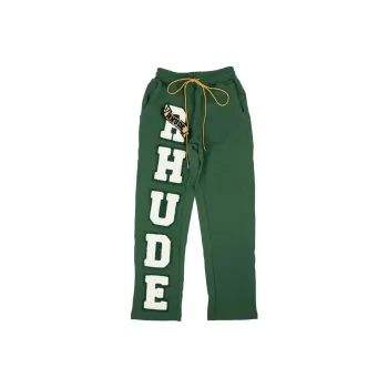 RHUDE Chenille Patch Sweatpants