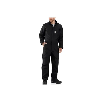 Carhartt 104464 YUKON EXTREMES Collection INSULATED COVERALL Jumpsuit Fitted Men's Black