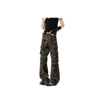 YATSI Casual Pants Unisex Camouflage