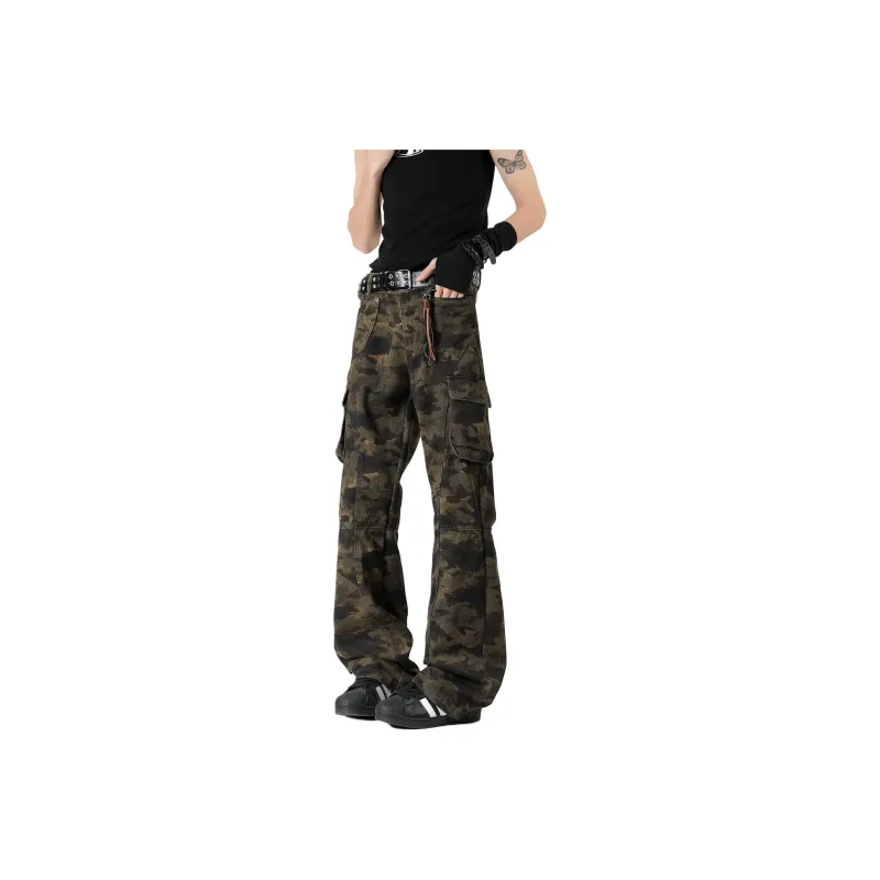 YATSI Casual Pants Unisex Camouflage-0