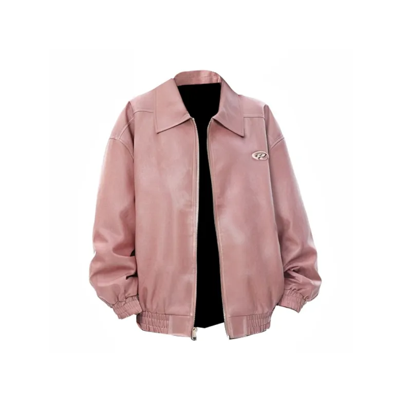 ZONEiD Leather Jackets Unisex-3