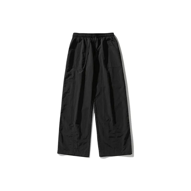 BAIJUAN Casual Pants Unisex Black-0