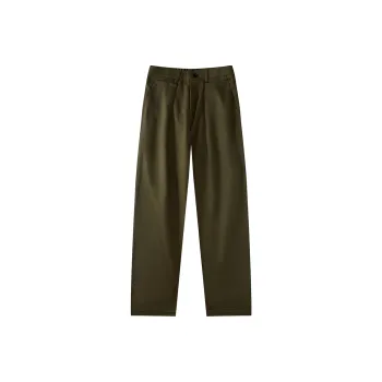 I'm David Casual Pants Unisex Army Green