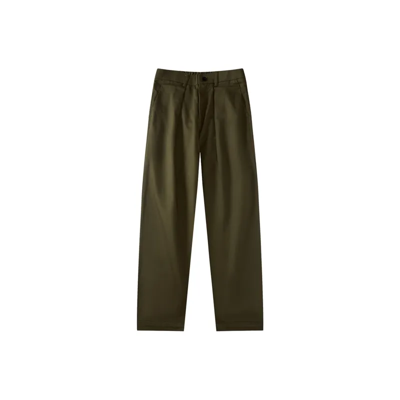 I'm David Casual Pants Unisex Army Green-0