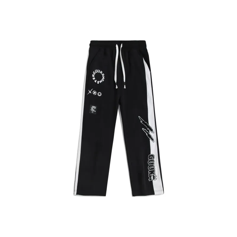 Guuka Casual Pants Men Black-0
