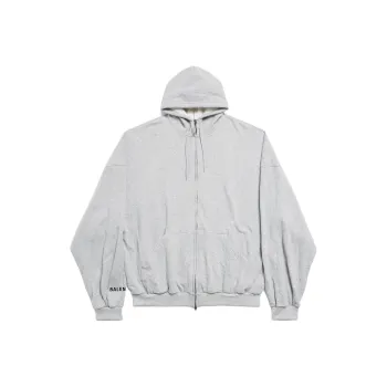 Balenciaga Sweatshirt Loose Fit Men's Gray