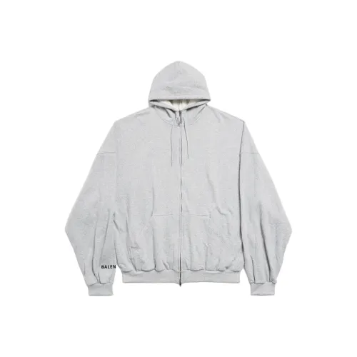Balenciaga Sweatshirt Loose Fit Men's Gray