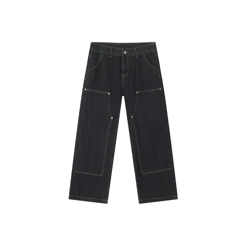BIPOLAR Jeans Unisex Dark Blue-0