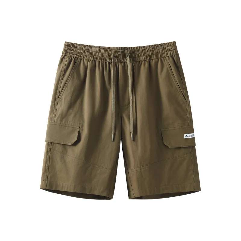 CAMEL Cargo Shorts Men-13