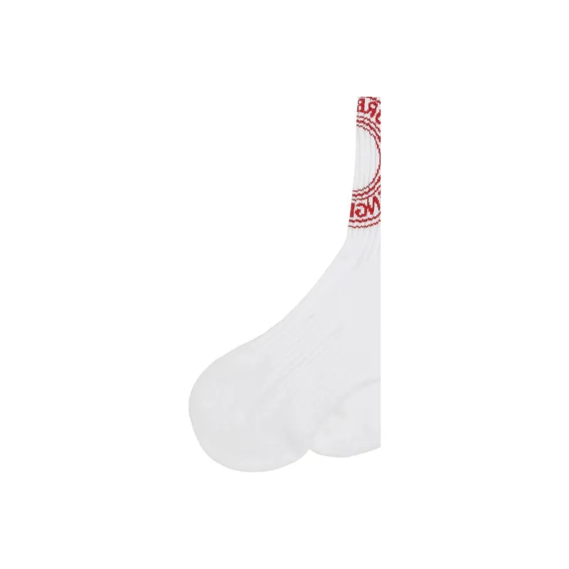 Burberry Knee High Socks Women's White-2