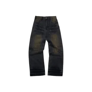 MIRACLE KILL Jeans Unisex Black Gray