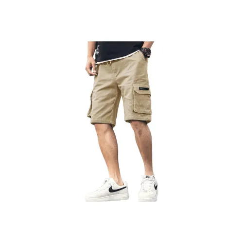 Tonlion Casual Shorts Men's Khaki