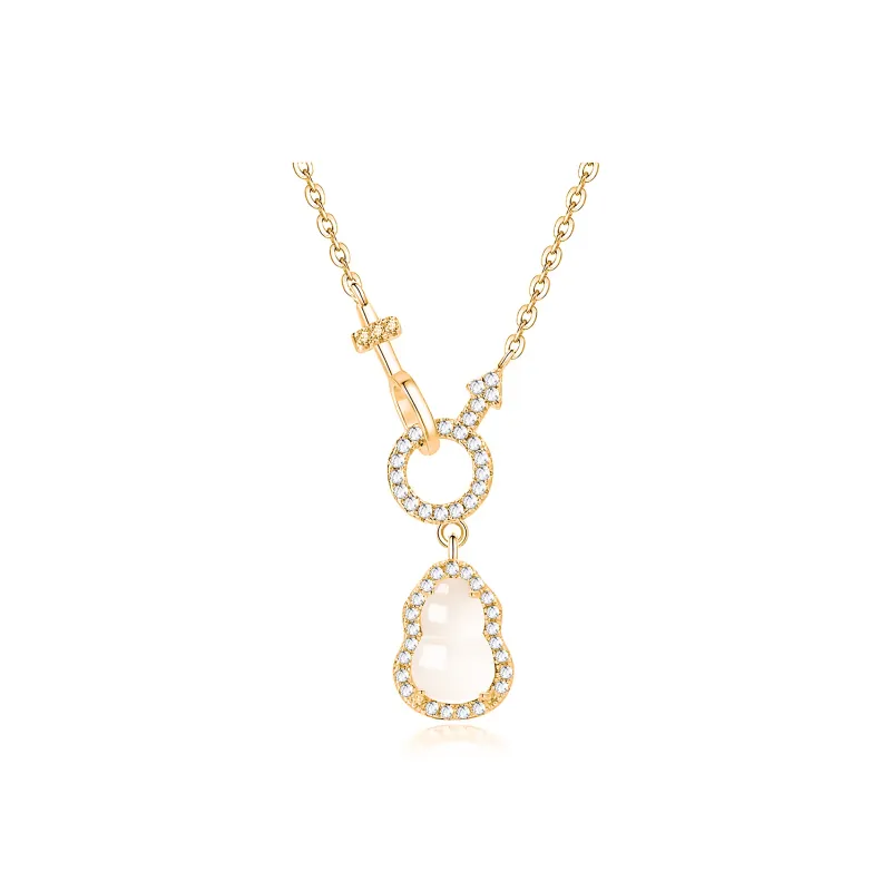 Star Treasures Chalcedony Necklaces Women's-0