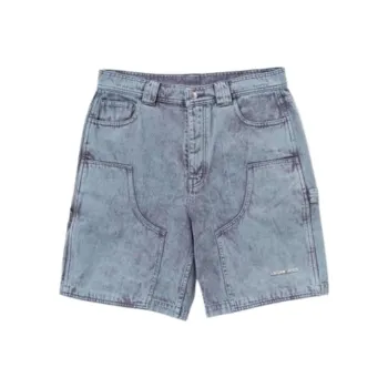 A BATHING APE Denim Shorts Unisex Blue