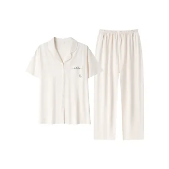 GOSO Pajama Set Women's Ivory White