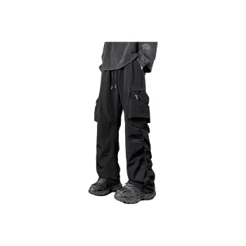 CAREBEARS Cargo Pants Unisex Black