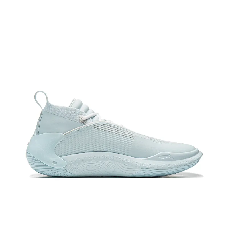 LINING Wow11 Basketball Shoes Men Mid Top Light Sky Blue-1