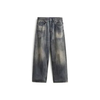COMXZ Jeans Unisex Vintage Blue